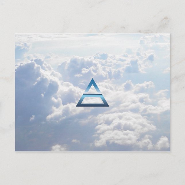 The Element Air Symbol Postcard (Front)