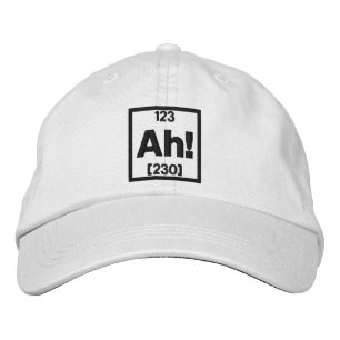 The Element of Surprise Embroidery Embroidered Hat