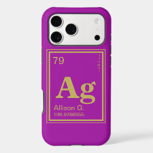 The Element of You! Custom Name Fuscia Periodic