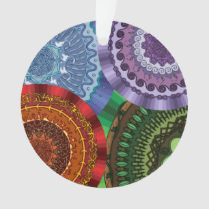 The Elements Mandalas Acrylic Ornament
