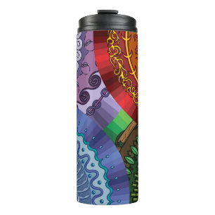 The Elements Mandalas Thermal Tumbler