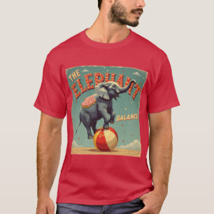 The Elephant Balance – Peaceful and Unique T-Shirt