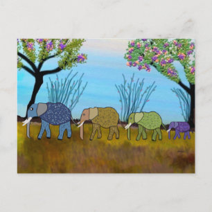 The Elephant Habitat Postcard