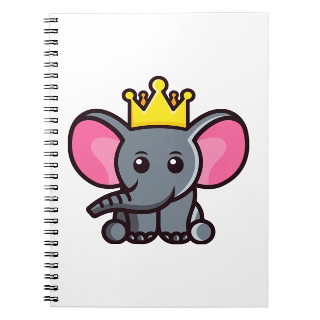 The elephant king notebook (Front)