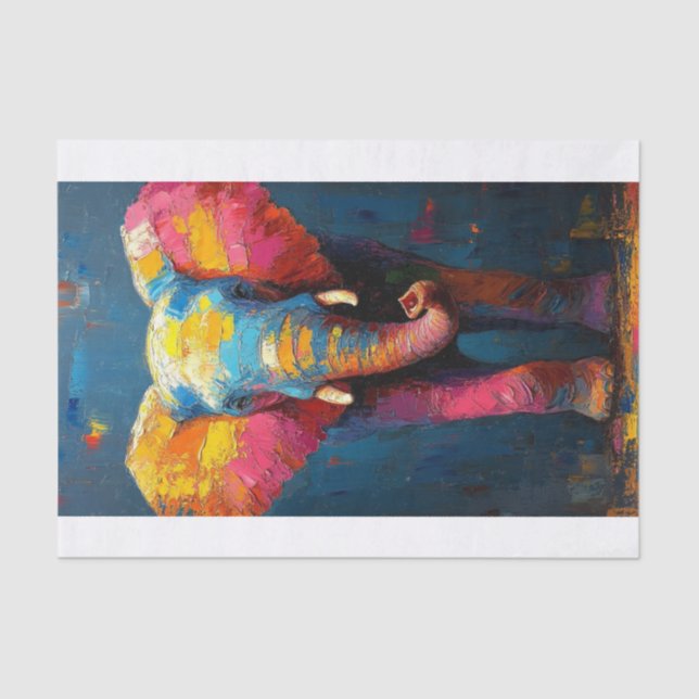 The Elephant Lyfe11 Tissue Paper (Front)