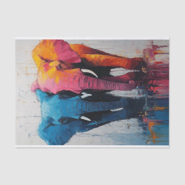 The Elephant Lyfe13 Tissue Paper (Front)