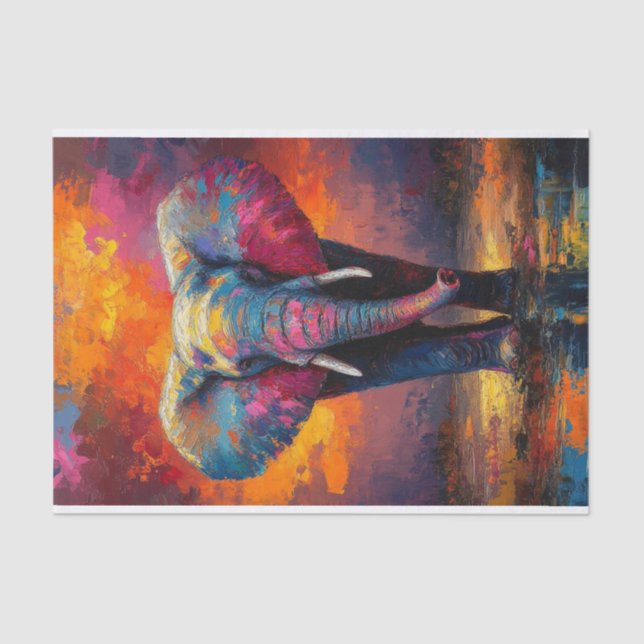 The Elephant Lyfe4 Tissue Paper (Front)