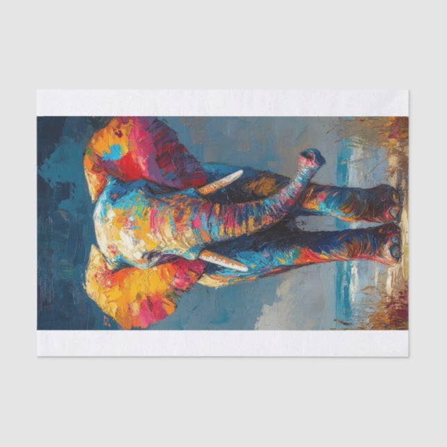 The Elephant Lyfe5 Tissue Paper (Front)