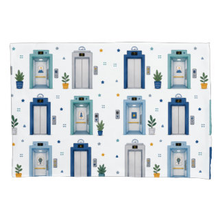 The Elevator Collection - Boy Edition 9 Lifts Pillowcase