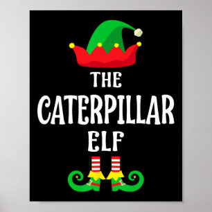 The Elf Christmas Lovers Funny Xmas Poster