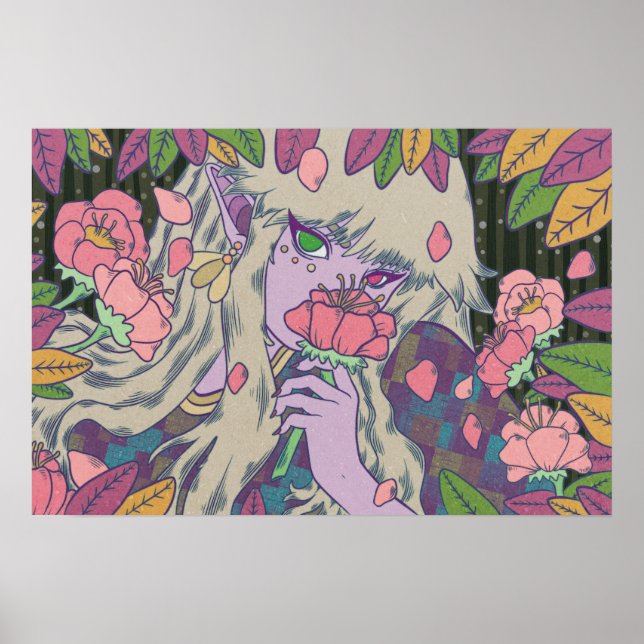 The Elf in the Garden Poster (Front)