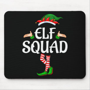 The Elf Squad Family Matching Group Christmas 1  Mouse Pad