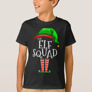 The Elf Squad Family Matching Group Christmas  T-Shirt