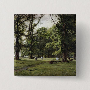 The Elm Walk 15 Cm Square Badge