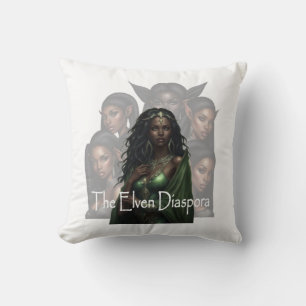 The Elven Diaspora Cover Art  Cushion