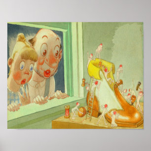 The Elves and the Shoemaker Poster