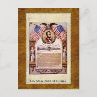 The Emancipation Proclamation Postcard