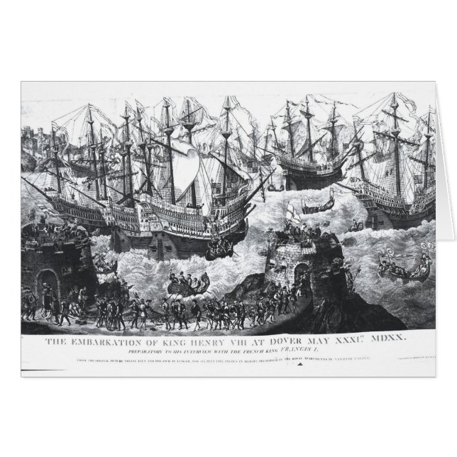 The Embarkation of Henry VIII  at Dover (Front Horizontal)