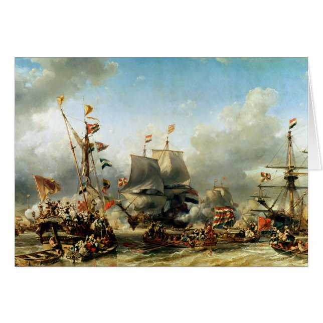 The Embarkation of Ruyter and William de Witt (Front Horizontal)