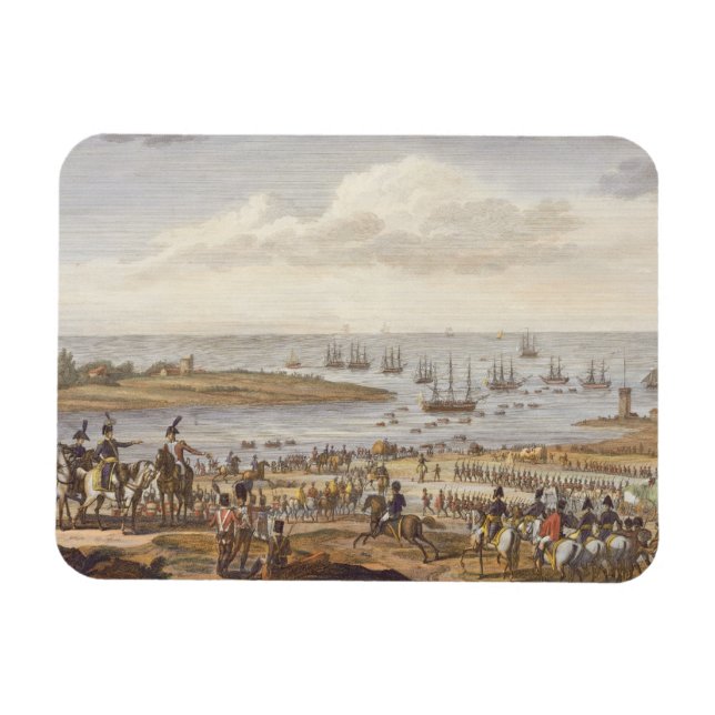 The Embarkation of the English in Holland, 30 Nove Magnet (Horizontal)