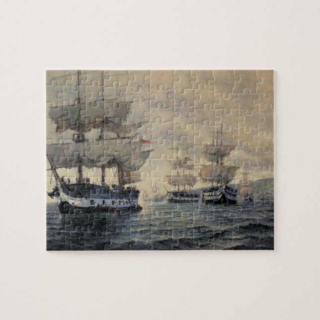 The Embarkation of the Liberating Expedition of Pe Jigsaw Puzzle (Horizontal)