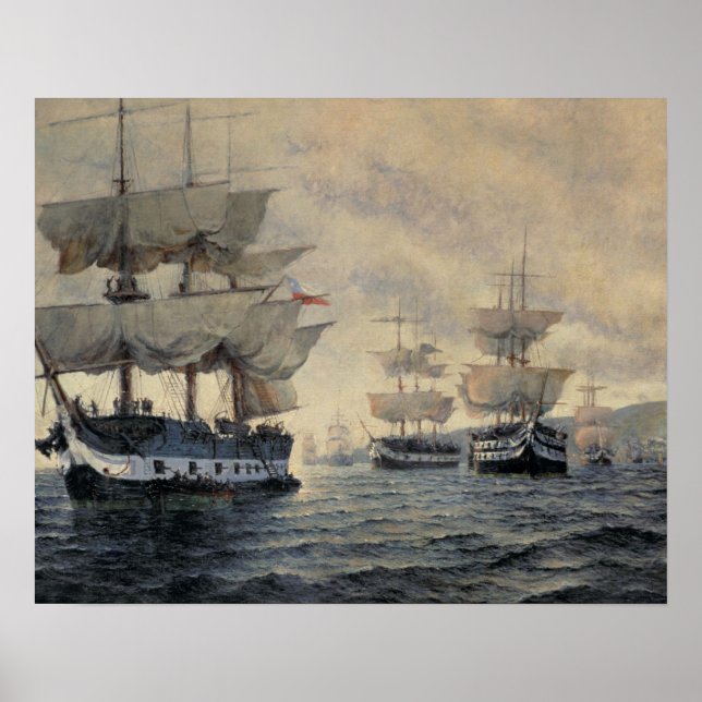 The Embarkation of the Liberating Expedition of Pe Poster (Front)