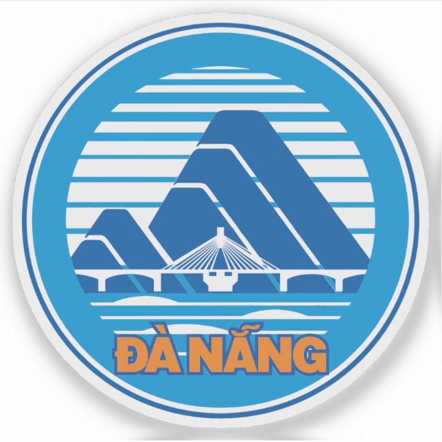 The emblem of Da Nang, Vietnam (Front)