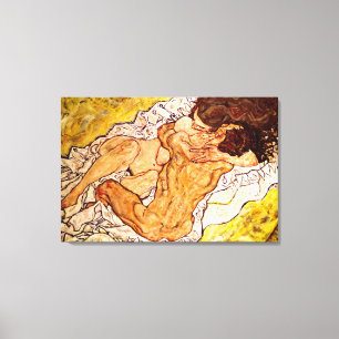 The Embrace, 1917 Canvas Print