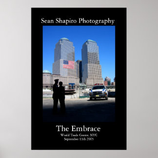 The Embrace - 9/11 Memorial Poster