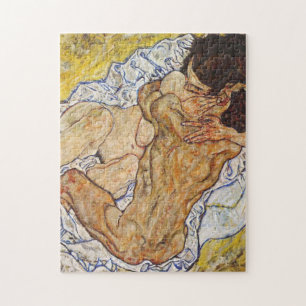 The Embrace Egon Schiele Jigsaw Puzzle