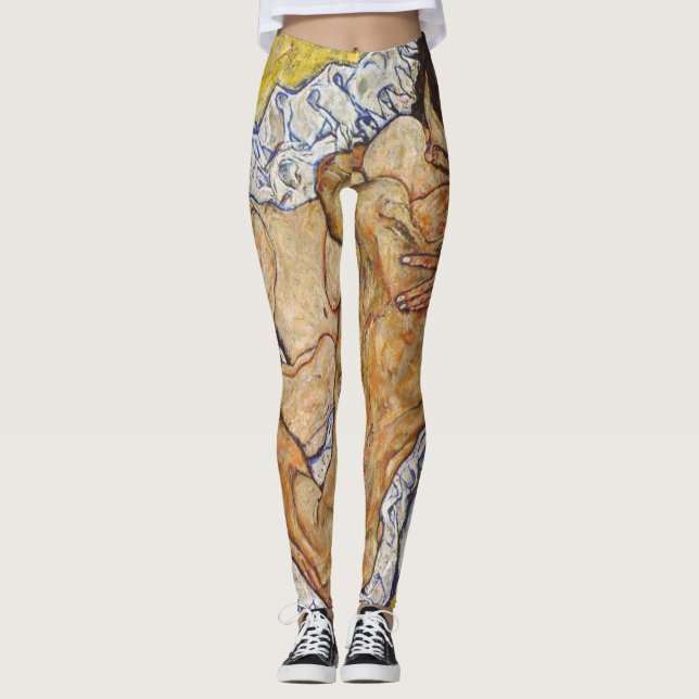 The Embrace Egon Schiele Leggings (Front)