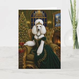 The Emerald Queen, Poodle Holiday Card