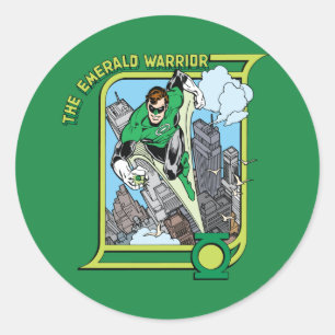 The Emerald Warrior Classic Round Sticker