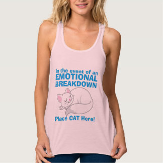The Emotional Breakdown Cat Tee