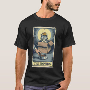 The Emperor Cat Tarot Card Cat In Box Lover Funny T-Shirt