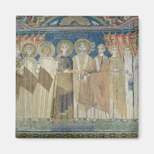The Emperor Constantine IV grants tax immunity Magnet