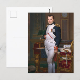 The Emperor Napoleon in His Study at the Tuileries Postcard