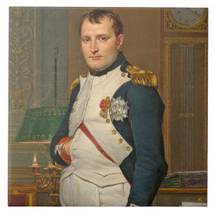 The Emperor Napoleon in His Study at the Tuileries Tile