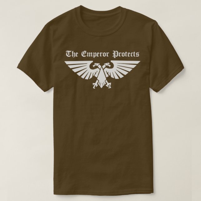 The Emperor Protects T-Shirt (Design Front)