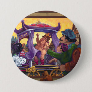 The Emperor’s New Clothes 7.5 Cm Round Badge