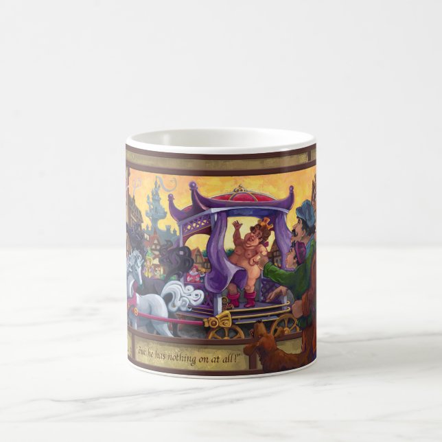 The Emperor’s New Clothes Art Magic Mug (Center)