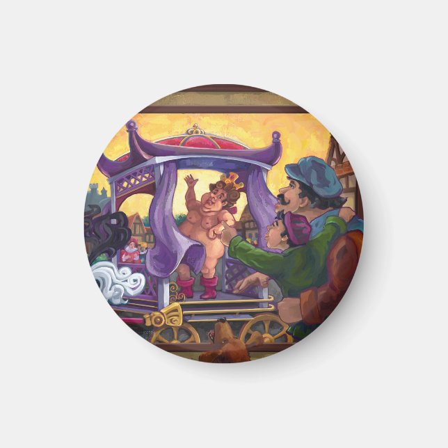 The Emperor’s New Clothes Art Magnet (Front)