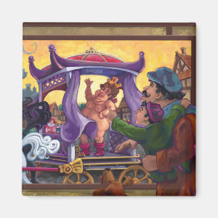 The Emperor’s New Clothes Art Magnet