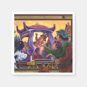 The Emperor’s New Clothes Art Napkin