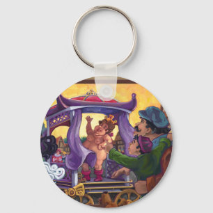 The Emperor’s New Clothes Key Ring
