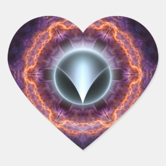 The Emperor Star Heart Sticker