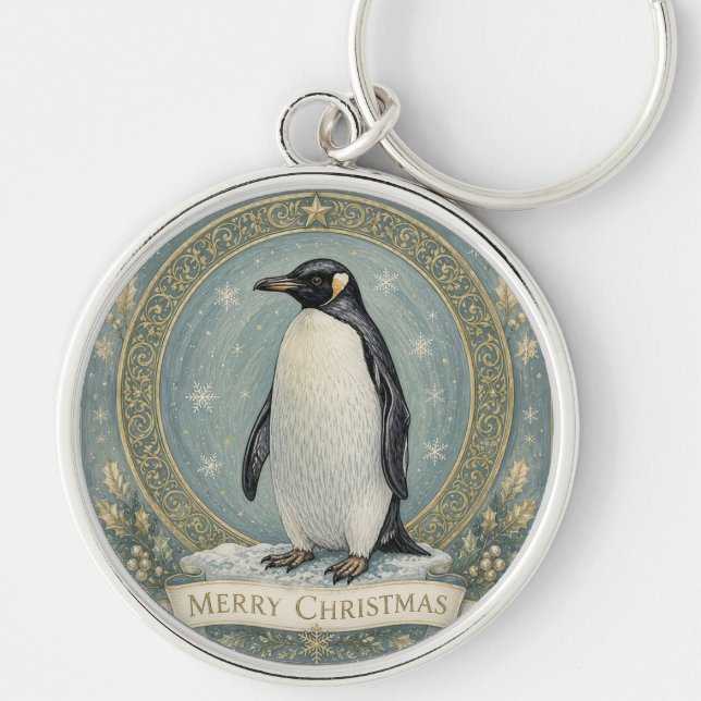 The Emperor's Yuletide Greeting Key Ring (Front)
