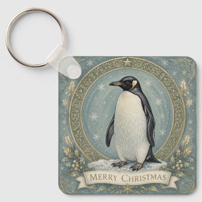 The Emperor's Yuletide Greeting Key Ring (Front)