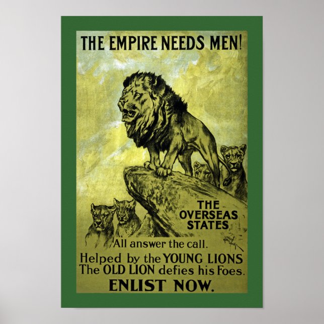 The Empire Needs Men! Poster (Front)
