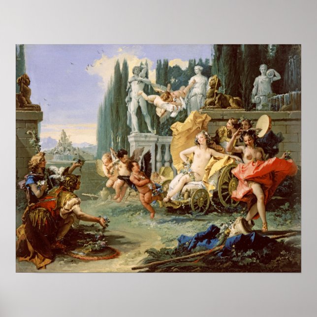 The Empire of Flora (Tiepolo 1743) Poster (Front)